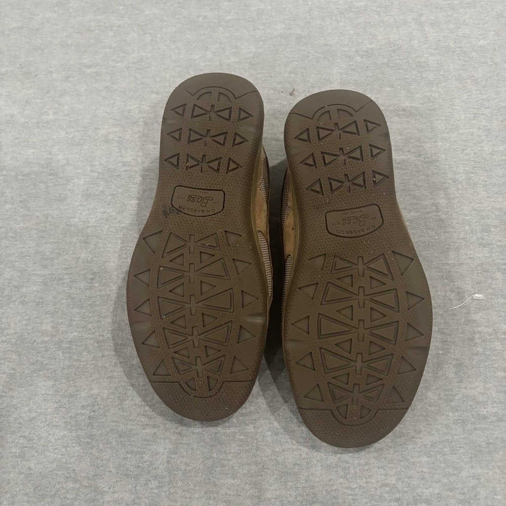 G.H. Bass Mens Explorer Boat Shoes Tan Leather Mesh BASS-EARL III Size 9M - Picture 10 of 10